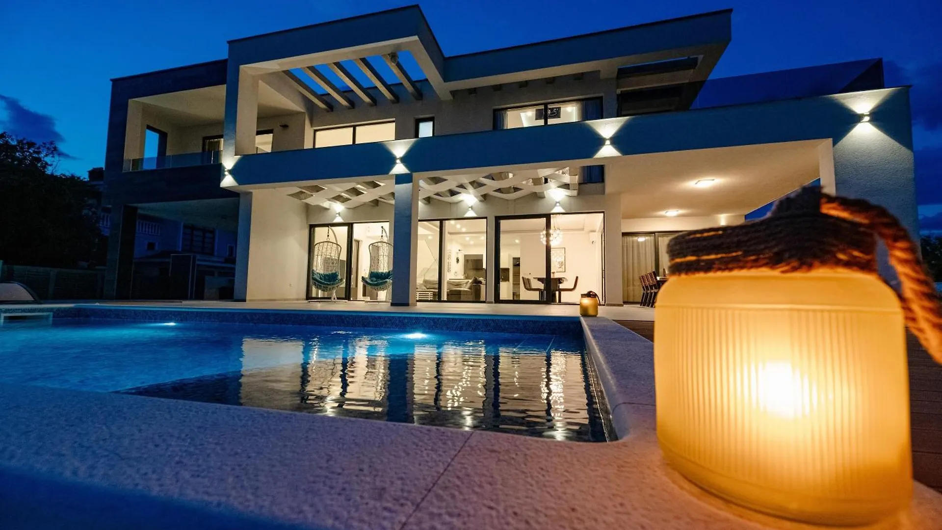 Contemporary Zadar Villa 4 Bedrooms Villa Barako Prestige Private Heated Pool Air-Conditioning Zaton  Nin