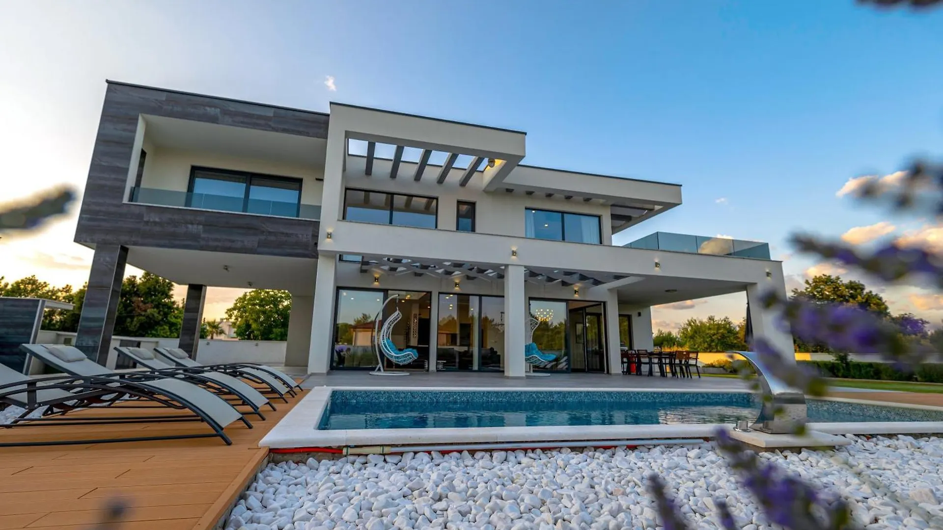 Contemporary Zadar Villa 4 Bedrooms Villa Barako Prestige Private Heated Pool Air-Conditioning Zaton