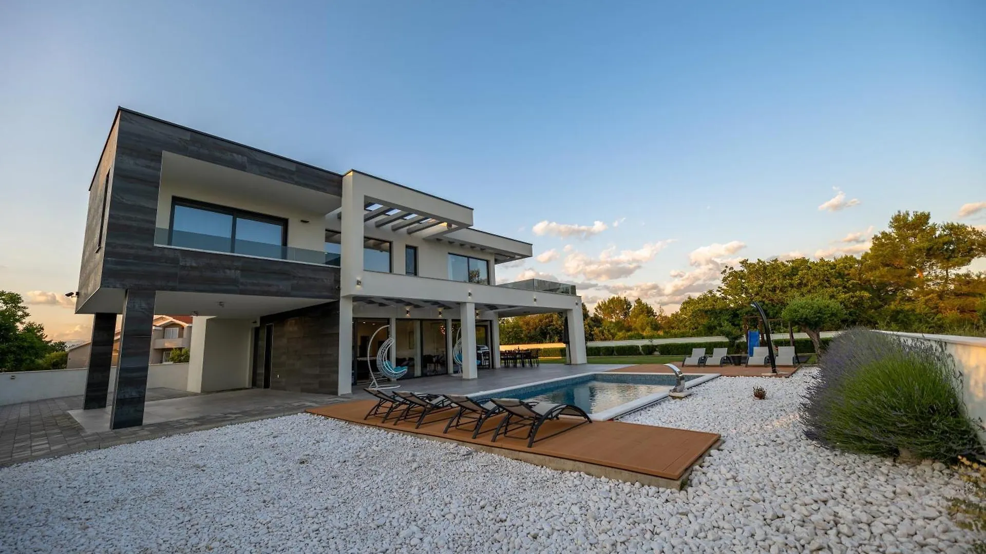 Contemporary Zadar Villa 4 Bedrooms Villa Barako Prestige Private Heated Pool Air-Conditioning Zaton
