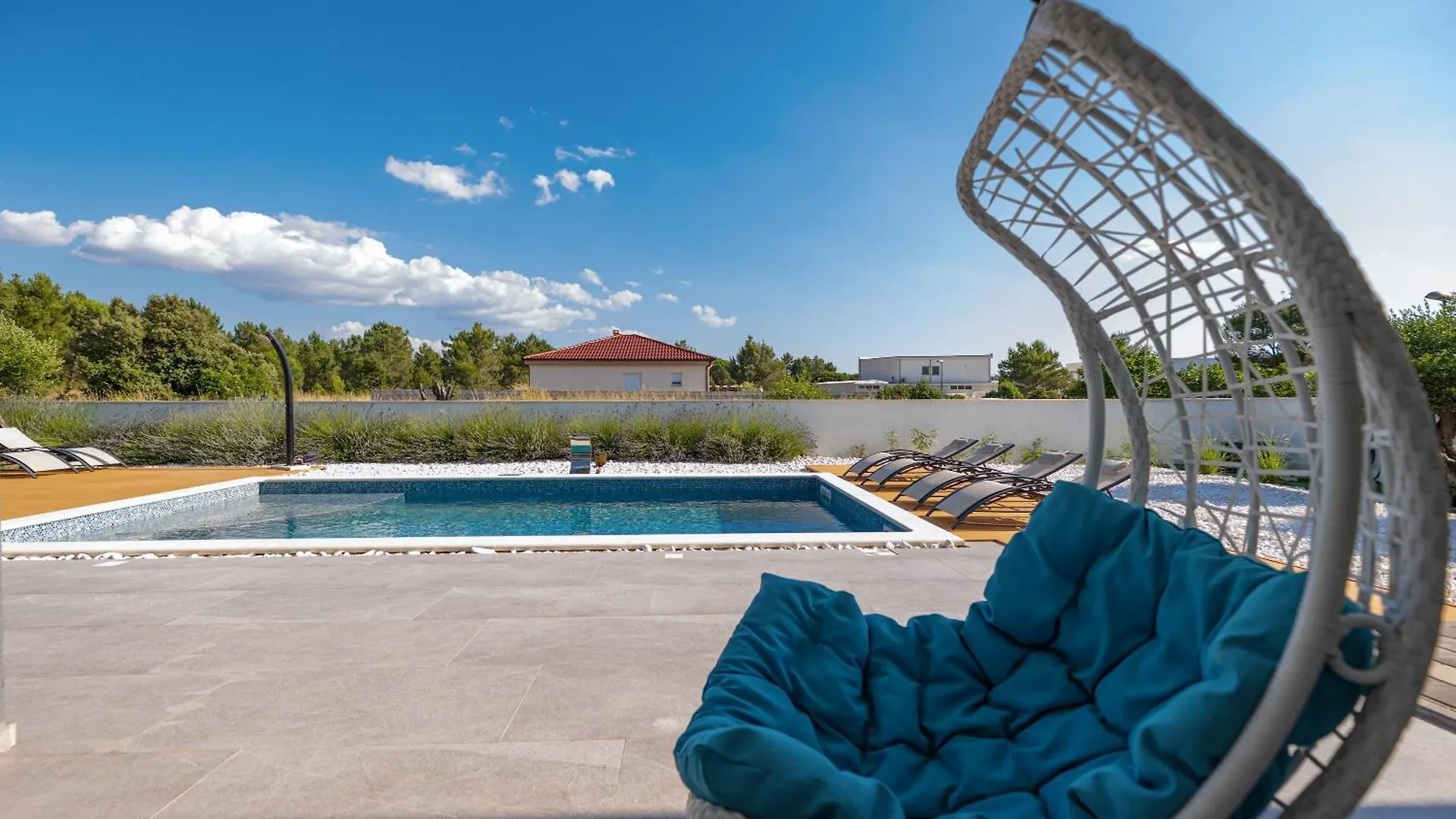 Contemporary Zadar Villa 4 Bedrooms Villa Barako Prestige Private Heated Pool Air-Conditioning Zaton Croatia