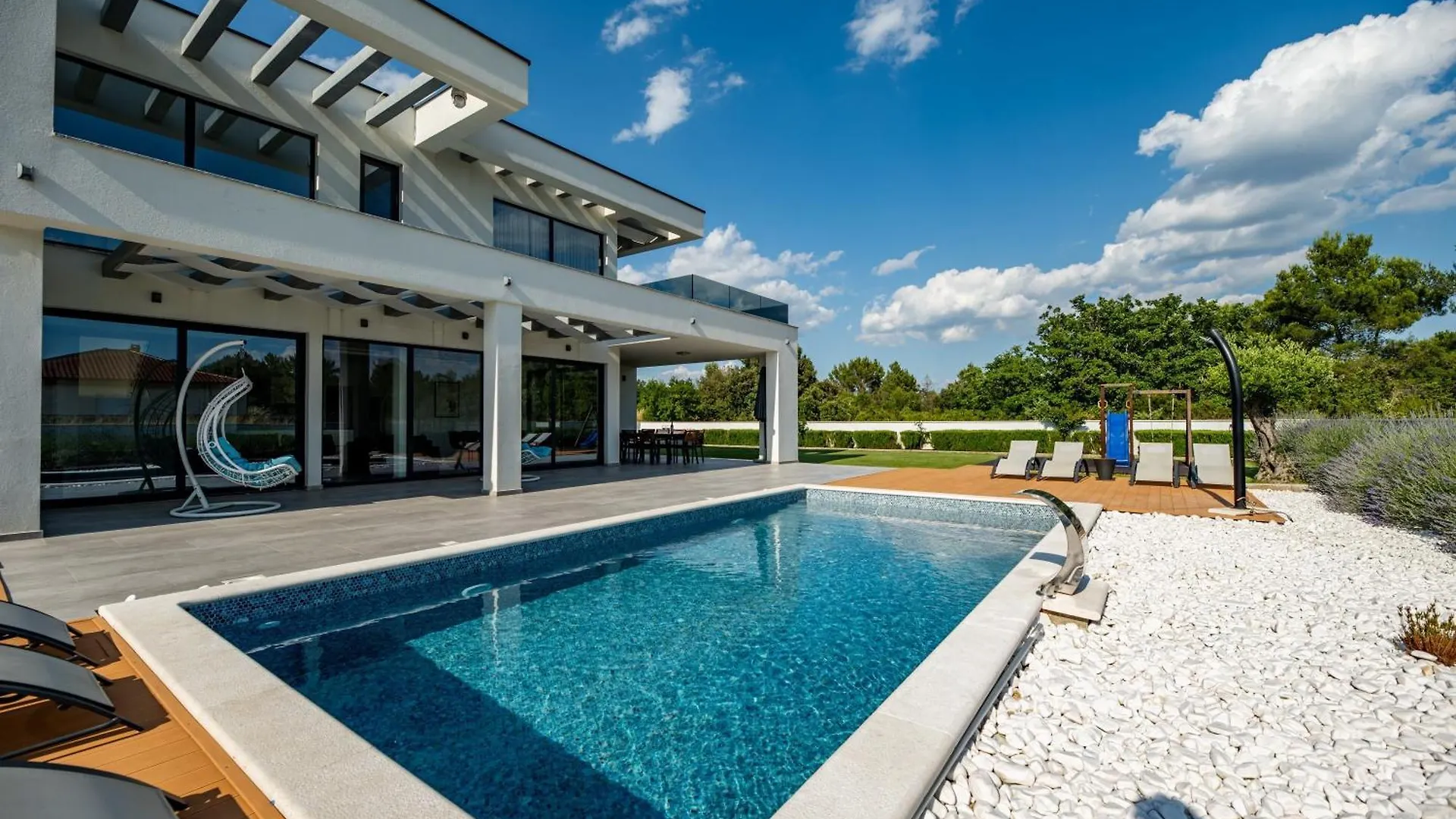 Contemporary Zadar Villa 4 Bedrooms Villa Barako Prestige Private Heated Pool Air-Conditioning Zaton Nin