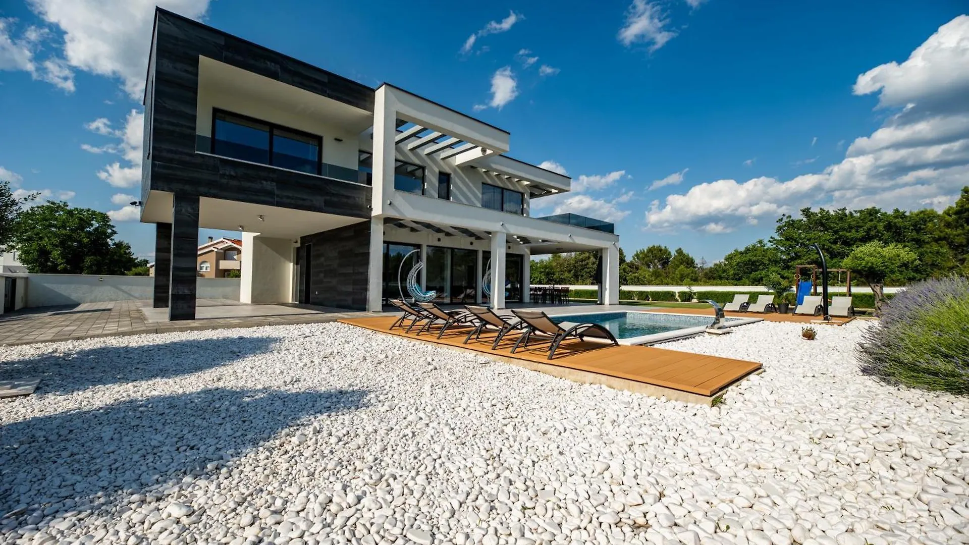 Contemporary Zadar Villa 4 Bedrooms Villa Barako Prestige Private Heated Pool Air-Conditioning Zaton 0*, Nin