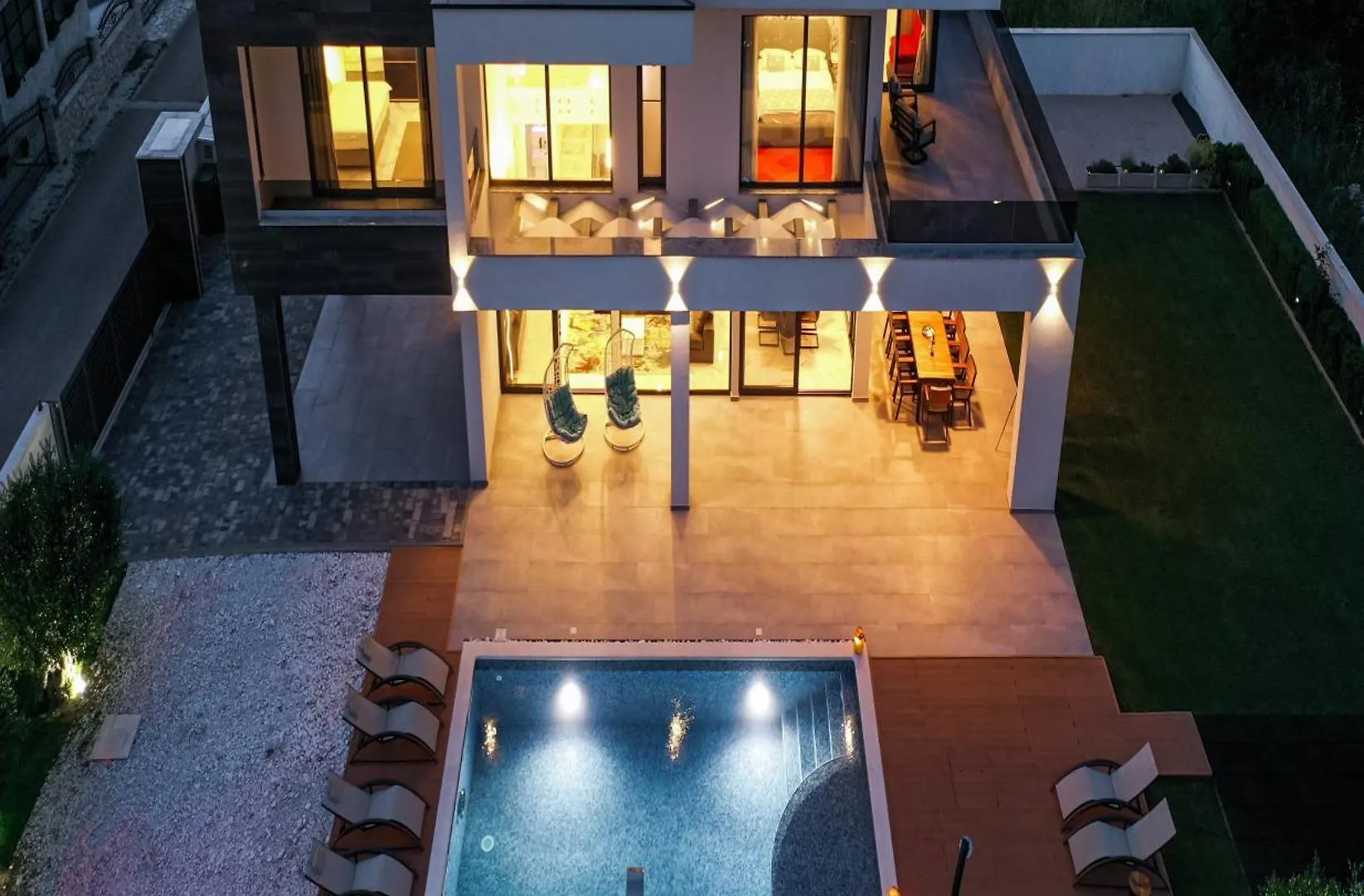 Contemporary Zadar Villa 4 Bedrooms Villa Barako Prestige Private Heated Pool Air-Conditioning Zaton 0*, Nin