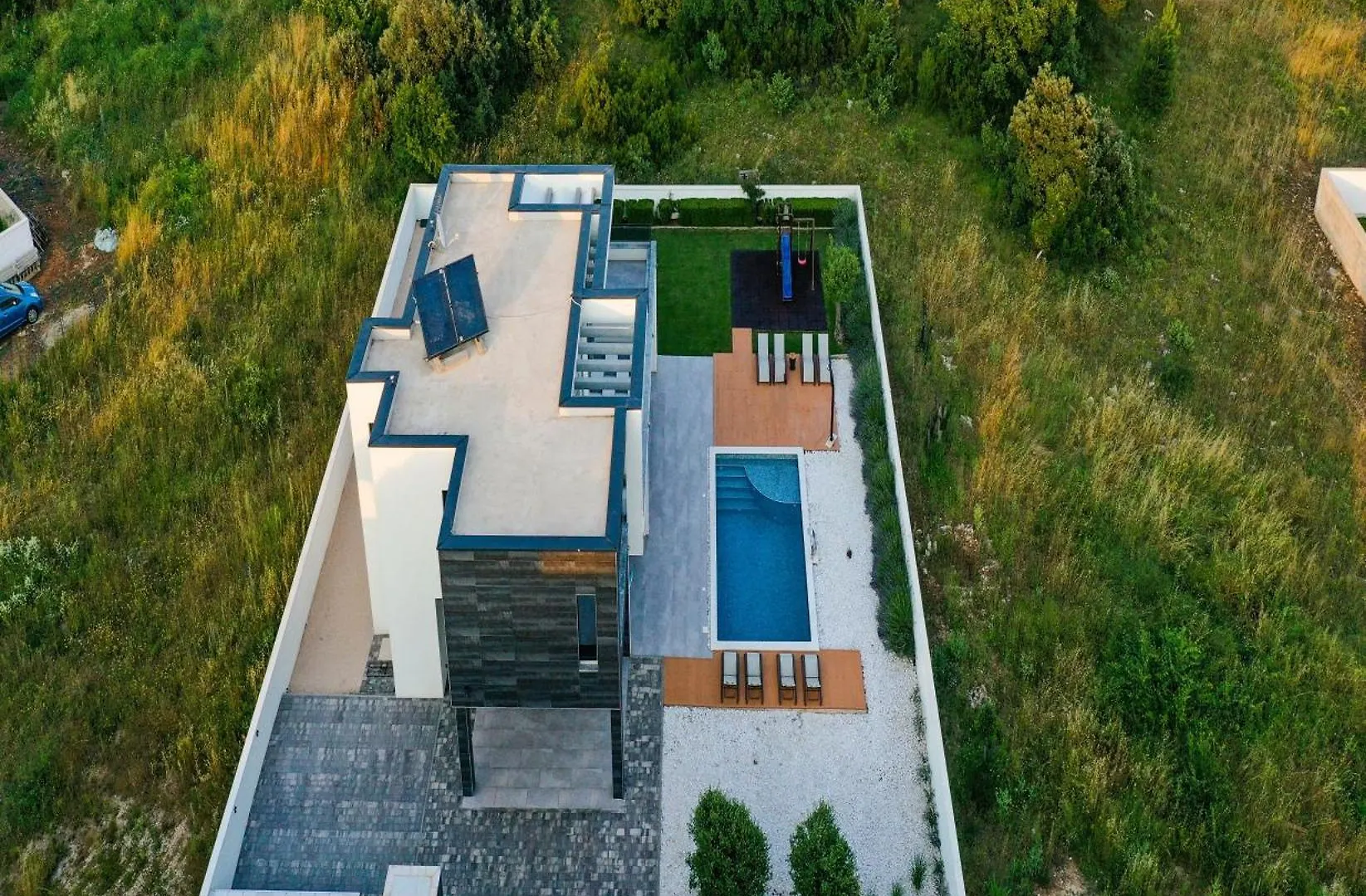 Contemporary Zadar Villa 4 Bedrooms Villa Barako Prestige Private Heated Pool Air-Conditioning Zaton